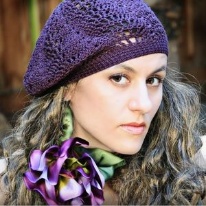 David Cohen Vintage Black Tam / Beret